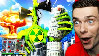 Playing As RADIOACTIVE SIREN HEAD In GTA 5 (Rampage)