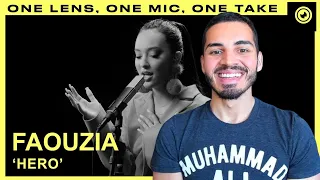 FAOUZIA | HERO (LIVE ONE TAKE) | THE EYE Sessions REACTION