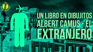 El Extranjero  de Albert Camus  | Un libro en dibujitos (Resumen para estudiantes)