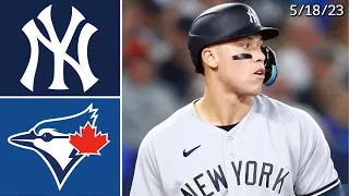 New York Yankees @ Toronto Blue Jays | Game Highlights | 5/18/23