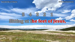 Sitting at the Feet of Jesus - Key of E (Guitar Accompaniment)
