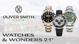 Watches and Wonders 2021 -- Rolex First Impressions! LOTS of updates! Daytona, Explorer, Sky-Dweller