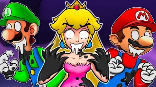 Mario, Peach, Luigi But They're Corrupted...Mario Sad Story - Super Mario Bros Animation