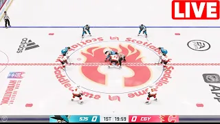 NHL LIVE - Calgary Flames vs San Jose Sharks - 15th Feb 2024 | NHL Full Game Highlights NHL 24