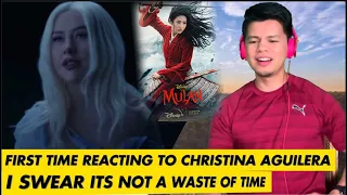 Reflection - Christina Aguilera ("Mulan" 2020) | Music Enthusiast Nurse Reacts