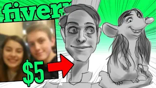 I drew ANYTHING on Fiverr for DIRT CHEAP vol 2...