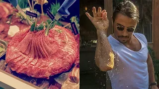 Salt Bae Nusret Cutting The Best Meat in Nusret Steakhouse Dubai!!!