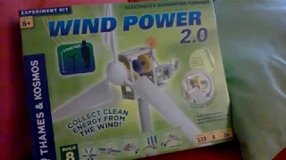 Unboxing Thames & Kosmos  Wind Power 2.0 and Demo