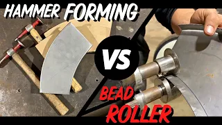 Tipping Curved Flanges - Hammer Forming VS Bead Roller | Body Hammer WINNER Announced!!!