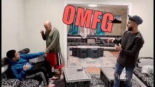14 YEAR OLD HAS A GIRLFRIEND PRANK ON STRICT GRANDPA!!