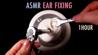 ASMR. Fixing Your Ears🔧Socket wrench, Thermometer,  Spanners (No Talking)