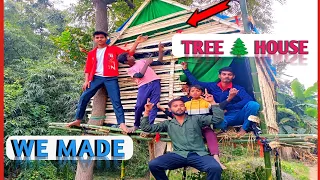 We Made a Tree 🌲 House | हमने बनाया पेड़ पर घर  amazingexperiment #thevishalexperiment