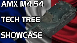 AMX M4 mle. 54 Tech Tree Showcase!