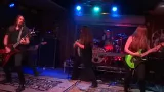 KIRSTEN AND COURTNEY IRON MAIDENS NUMBER OF THE BEAST LUCKY STRIKE LIVE ULTIMATE JAM 9/23/2015