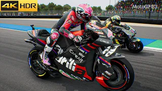 MotoGP 23 - Race at Thai GP 120% AI MotoGP Race Gameplay (4K/60FPS)