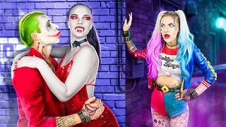 Vampira Roubou Namorado de Arlequina! Vampira e Cat Noir Agora são um Casal!