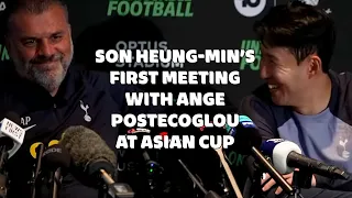 Son Heung Min's first meeting with Ange Postecoglou in 2015