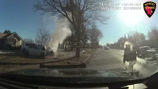 Dash Cam: Milwaukee Police Pursuit on January 20, 2022