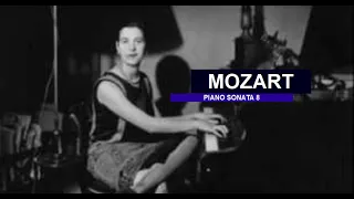 Mozart, Piano Sonata No.8 in A Minor, K.310 / Marcelle Meyer ( 1949 )