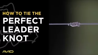 AVID CARP- How to Tie the Perfect Leader Knot