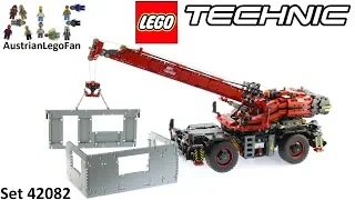 Lego Technic 42082 Rough Terrain Crane Speed Build