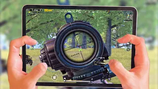 IPAD PRO 2020 PUBG | HANDCAM 4 Finger + Full Gyro | Pubg Mobile