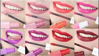 MAYBELLINE SUPERSTAY MATTE INK - LIP SWATCHES & REVIEW