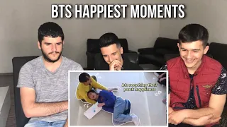 BTS reaching their peak of happiness moments｜BTS FAMILY REACTION