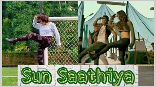 Sun Saathiya ORIGINAL CHOREOGRAPHY l One take l dance cover l Disney ABCD 2 l By an Indian girl