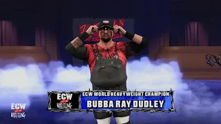 WWE 2K24 BUBBA RAY DUDLEY VS THE SANDMAN ECW HEAVYWEIGHT CHAMPIONSHIP LADDER MATCH!!