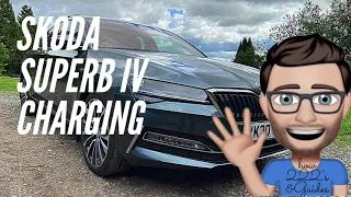 How To Connect Charging Cable To Skoda Superb Iv