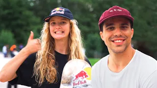 Skateboarding the BIGGEST Skatepark in Belgium ft. Lore Bruggeman