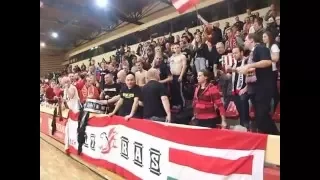 Aluinvent-DVTK vs. Basket Landes 15/16 - Ünneplés a meccs végén I.