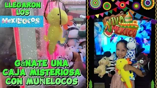 PARTICIPA.. GÁNATE UNA CAJA MISTERIOSA CON MUÑELOCOS 🤩🎉 #muñelocos #peluches #arcade #arcade