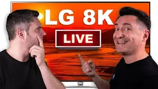 LIVE - PREVIEW SMART TV LG 8K - 75SM9900