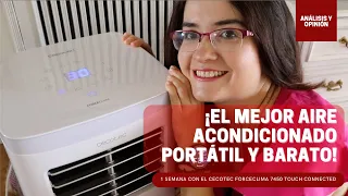 AIRE ACONDICIONADO PORTÁTIL BARATO: CECOTEC AIRE FORCECLIMA 7450 TOUCH CONNECTED [OPINION Y PRUEBA]