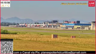 Veja o que apareceu no Aeroporto Após o pouso do GEIV....