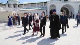 Медведев и Воробьев приняли участие в освящении Воскресенского собора Ново-Иерусалимского монастыря
