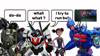 Wreckers de Transformers Prime be like: