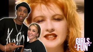 FIRST TIME HEARING Cyndi Lauper - Girls Just Want To Have Fun REACTION | THIS VIDEO WILD! 😂😱