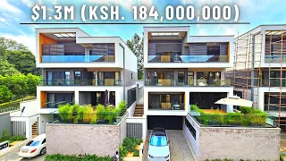 INSIDE $1.3M NEWEST FUTURISTIC SMART HOMES IN LAVINGTON  with A POOL,GYM,SAUNA.. Million $ Mansion