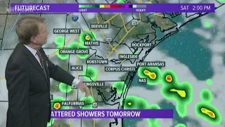 Rain chances trend up into the weekend