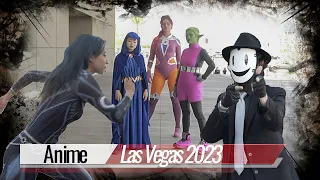 Anime Las Vegas 2023 - Teen Titans Defending Las Vegas