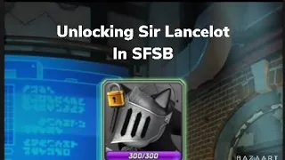 Unlocking Sir Lancelot In SFSB (sonic forces speed battle)