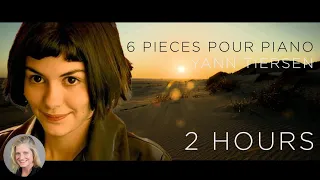 2 HOURS :: Yann Tiersen, 6 pièces pur piano "Amélie", Piano Cover by Rose Wilson