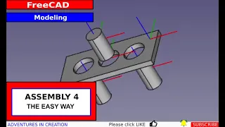 FreeCAD Assembly4 and animation the easy way
