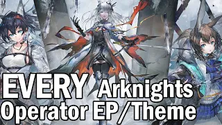 REACTION to EVERY Arknights Operator EP/Theme part 1