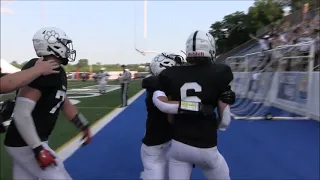 Grand Blanc 2022 QB Hunter Ames scores a decisive touchdown in win over East Lansing