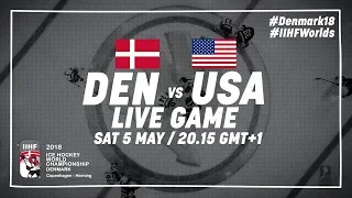 Denmark - USA | Full Game | 2018 IIHF Ice Hockey World Championship