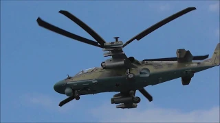 Одиночный пилотаж Ка-52, закрытие Авиадартс-2019, Севастополь